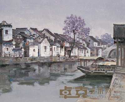 翁凯旋 2004年作 暮 60×73cm